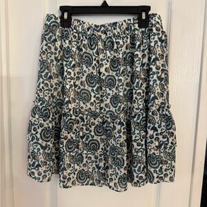 NEW W TAGS FLORAL SKIRT